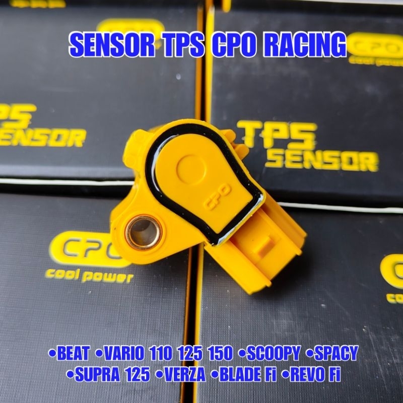 SENSOR TPS CPO RACING HONDA BEAT VARIO 110 125 150 SCOOPY REVO Fi VERZA SUPRA X 125 BLADE Fi SPACY BEAT FI BEAT ESP BEAT POP BEAT STREET BRT 4SM ORIGINAL CPO