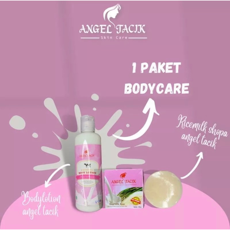 PAKET HANDBODY LOTION ANGEL TACIK &amp; SABUN ANGEL TACIK