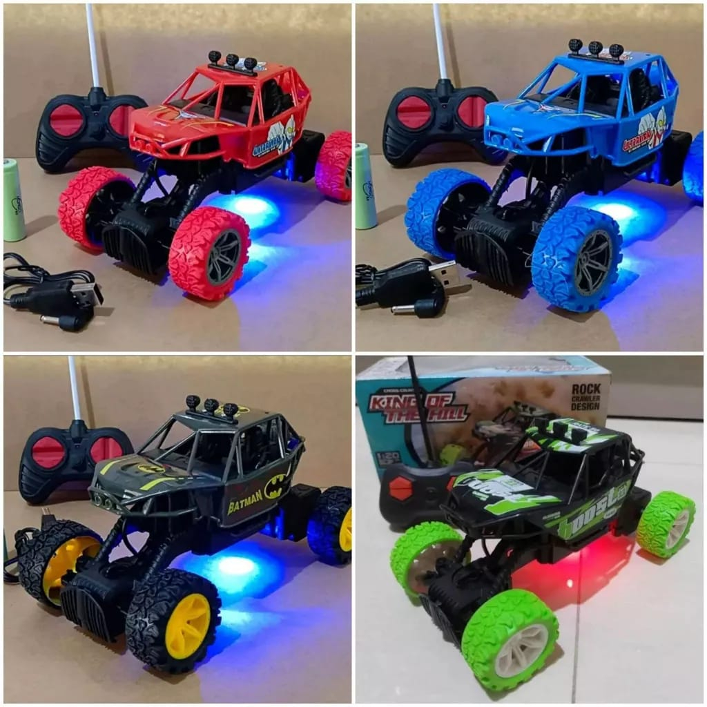 {DS} Mainan Anak Mobil Remote Control RC Monster Charge / Mainan Mobil Remote Monster