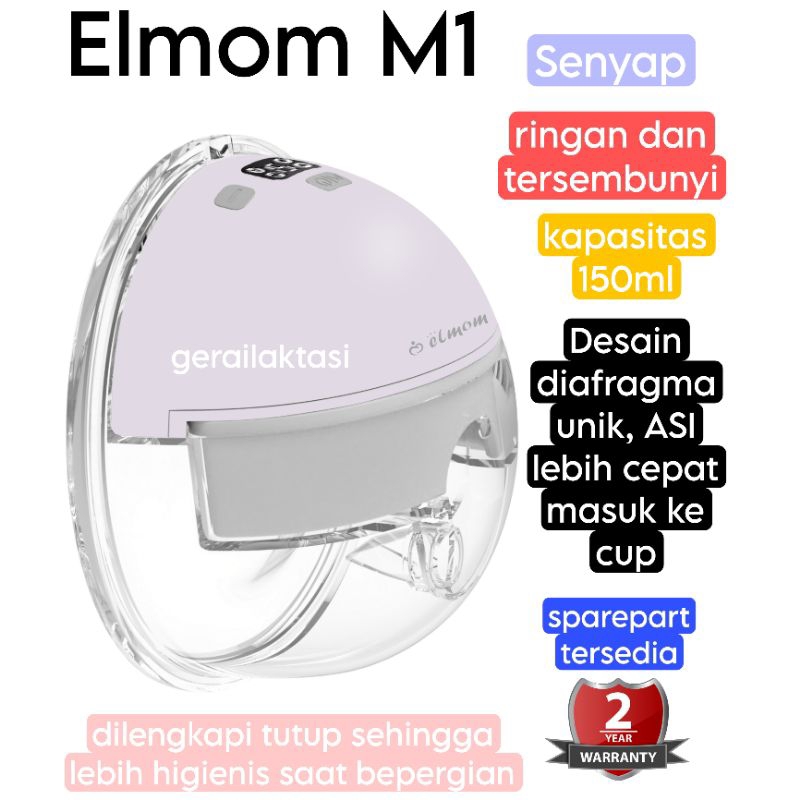 Elmom M1 Wearable Handsfree Electric Breast Pump