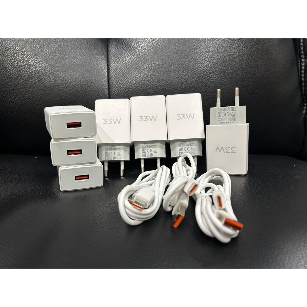 Charger SAMSUNG 33W  2A ORIGINAL 99% MICRO USB UNIVERSAL SINGLE PORT PACKING IMPORT VIVO OPPO REALME