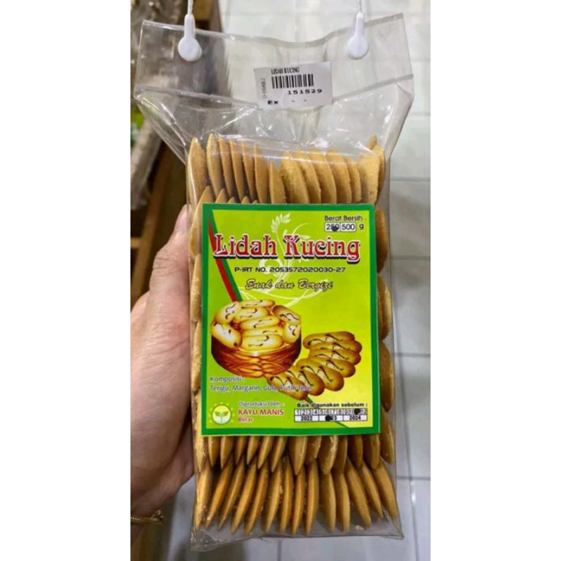 

LIDAH KUCING KHAS BLITAR 250gr