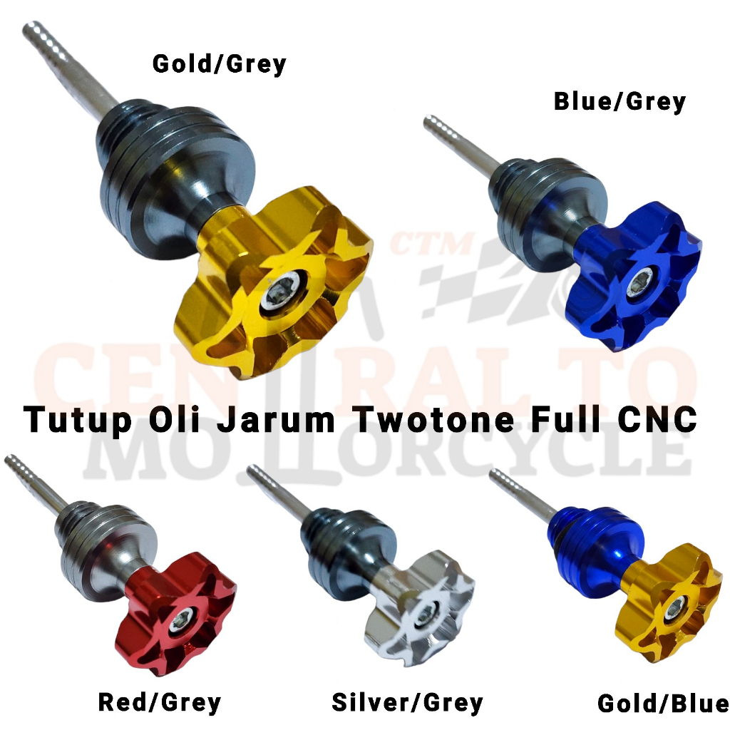 TUTUP OLI MODEL JARUM FULL CNC UNIVERSAL