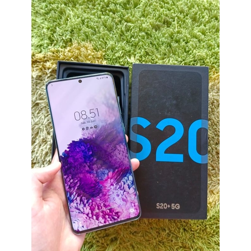 Samsung galaxy S20 PLUS 128gb ORIGINAL SEIN SECOND FULLSET mulus like new
