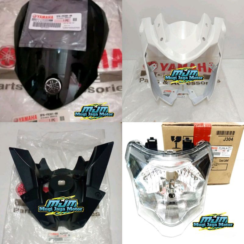 BATOK DEPAN SET VIXION NEW NVL PUTIH 2013-2014 ORIGINAL YAMAHA