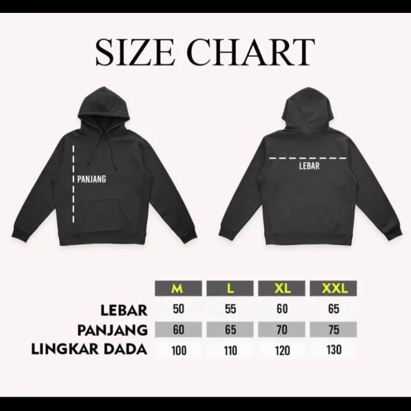 yourden sweater hoodie jumper premium katun pleece