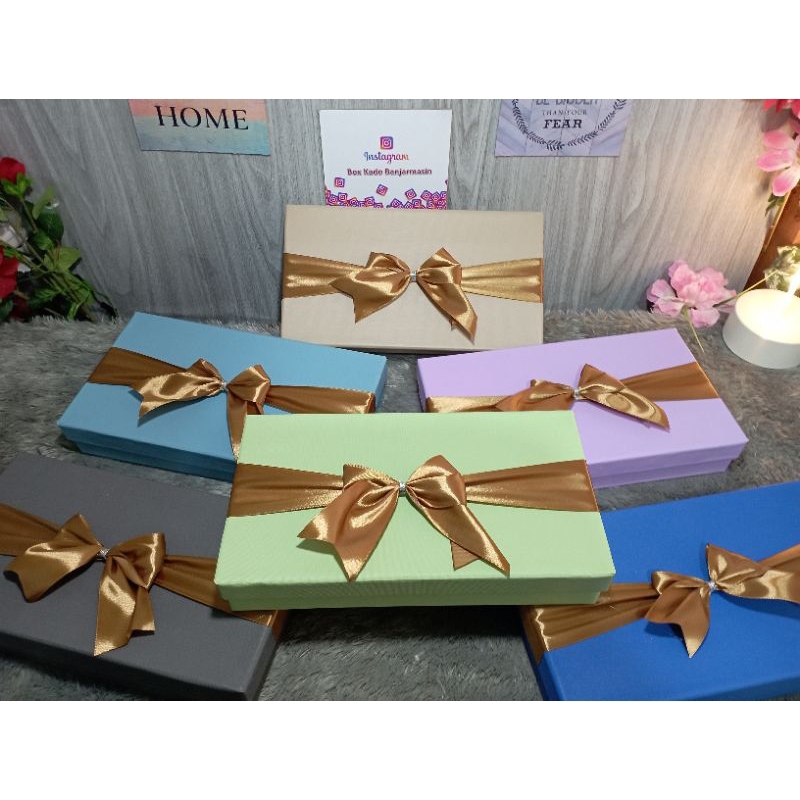 

Box Kado Ukuran 27cm x 15 cm Tinggi 5/ Box Kain/ Box sarung by Box Kado Banjarmasin