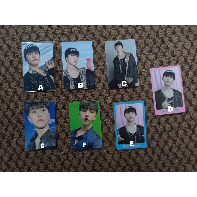 PHOTOCARD DICON SEVENTEEN D'FESTA MINI EDITION HOSHI