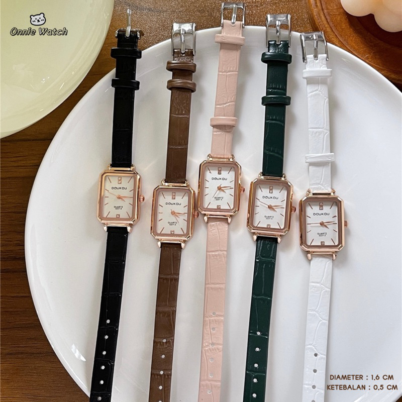 ONNIE Jam Tangan Wanita Casual Doukou Vintage Korea Trend 2023 KY-DK01