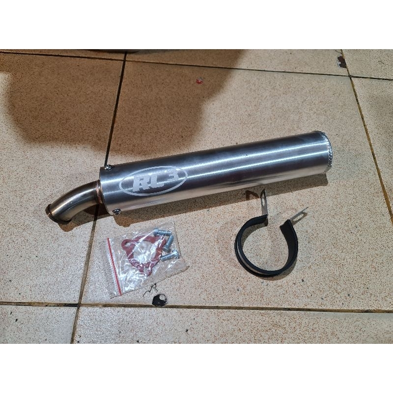 Silencer Knalpot 2T RC3 racing tipe CL 29cm