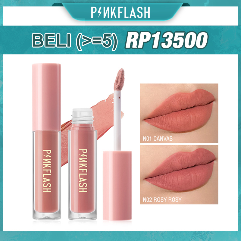 Pinkflash Matte Liquid Lipstick Velvet Long-lasting Waterproof Highly Pigmented Lip Gloss PF-L01