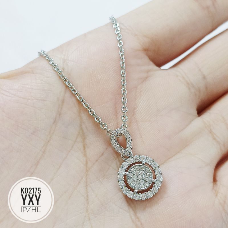 Kalung yaxiya rantai silver K02175