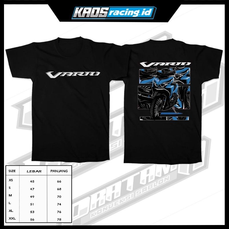 Kaos Vario/kaos pria/kaos motor vario150/kaos keren