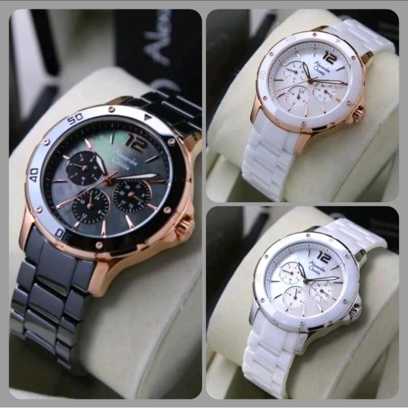 Jam Tangan Wanita Alexandre Christie AC 2438 Original