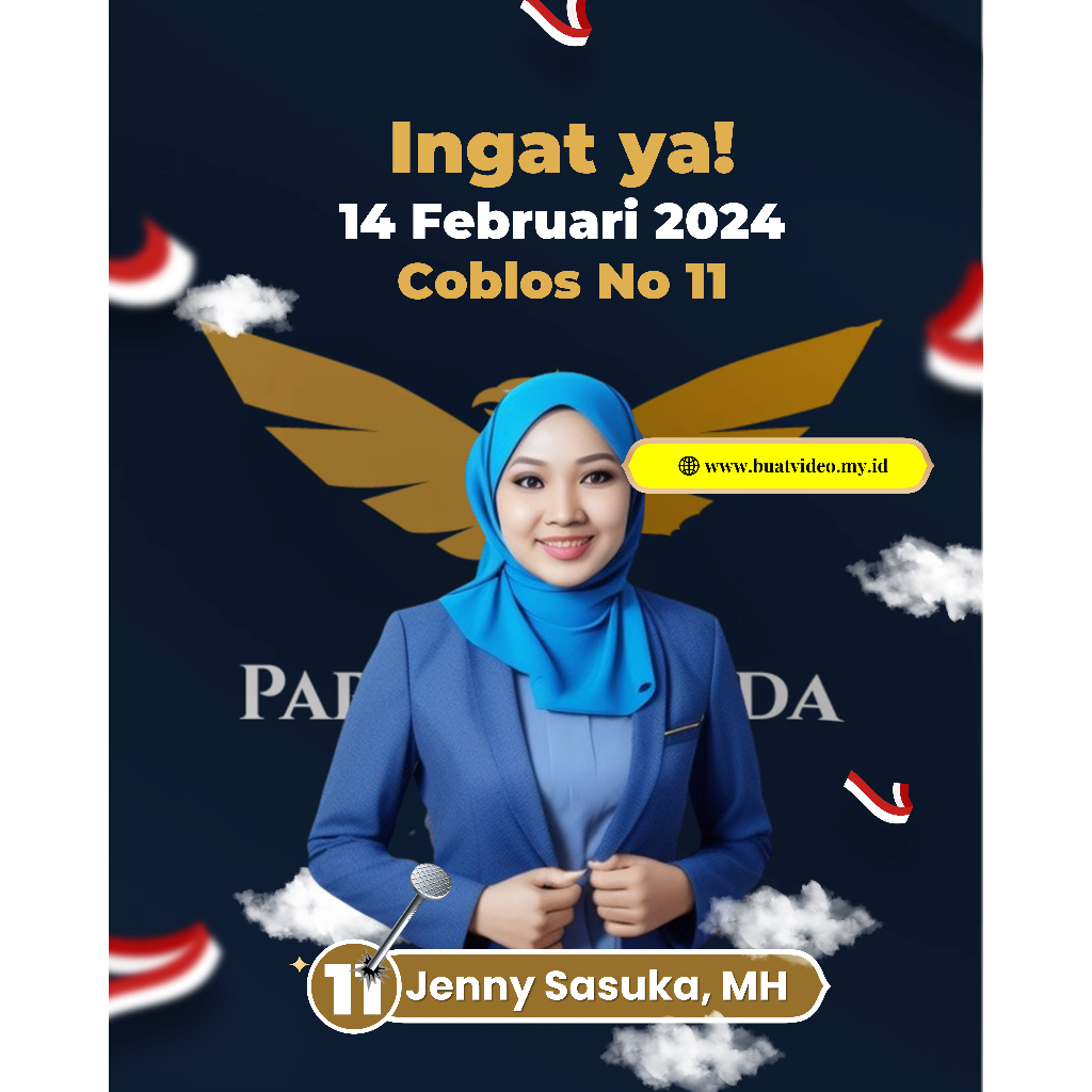 Video Promosi Caleg Animasi (Partai GARUDA)