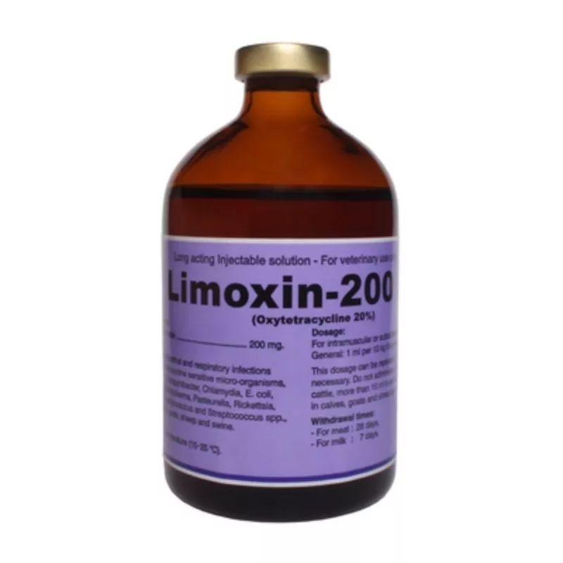 LIMOXIN  200 LA ANTIBIOTIK SPEKTRUM LUAS  bisa untuk sapi ngorok.