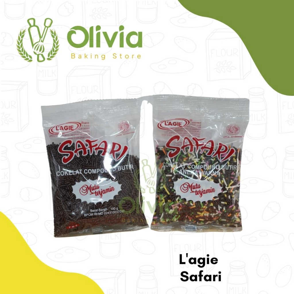 

Lagie Meses Coklat Safari 100 gr Cokelat Butir Meises