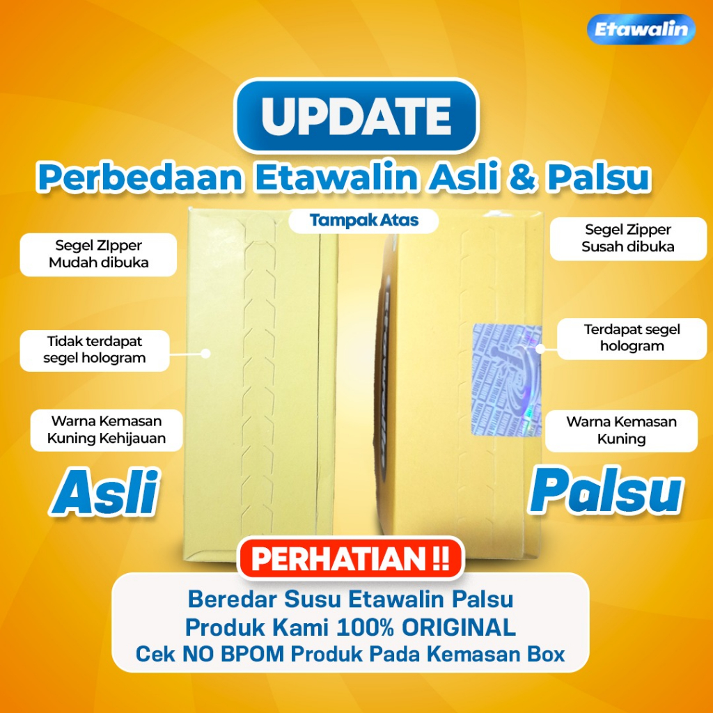 Etawalin Paket Kronis – 5 Box Susu Kambing Etawa Tingkatkan Kepadatan &amp; Kesehatan Tulang Sendi Susu Anti Asam Urat Rematik Reumatik Nyeri Sendi.