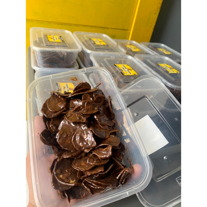 

keripik pisang coklat