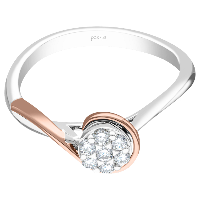 Passion Jewelry Cincin Berlian Wanita - CWF2721