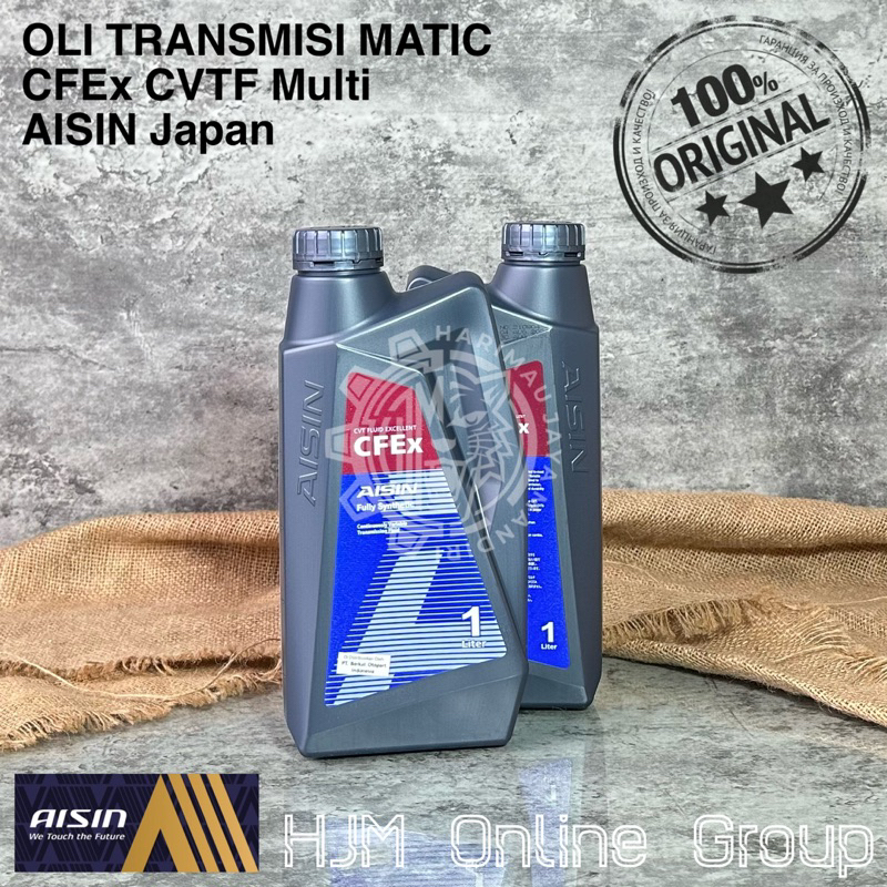 OLI TRANSMISI AUTOMATIC AISIN OIL ATF CFEx CVTF Multi 1 Liter