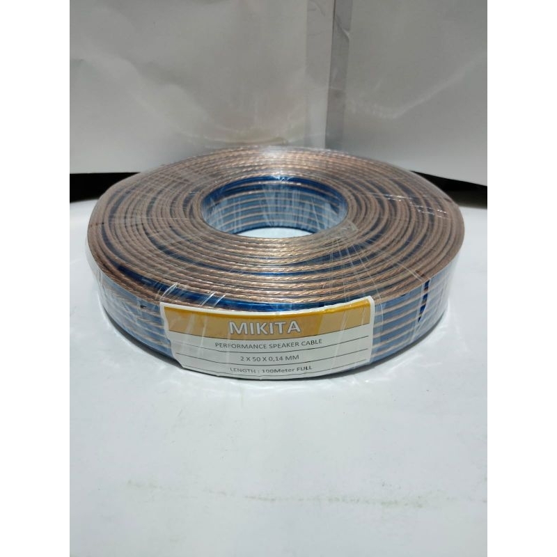 Kabel Transparan /Kabel Monster / Kabel Serabut / Kabel Listrik / 2x30 2x50 2x80 2x120 100m FULL BOD
