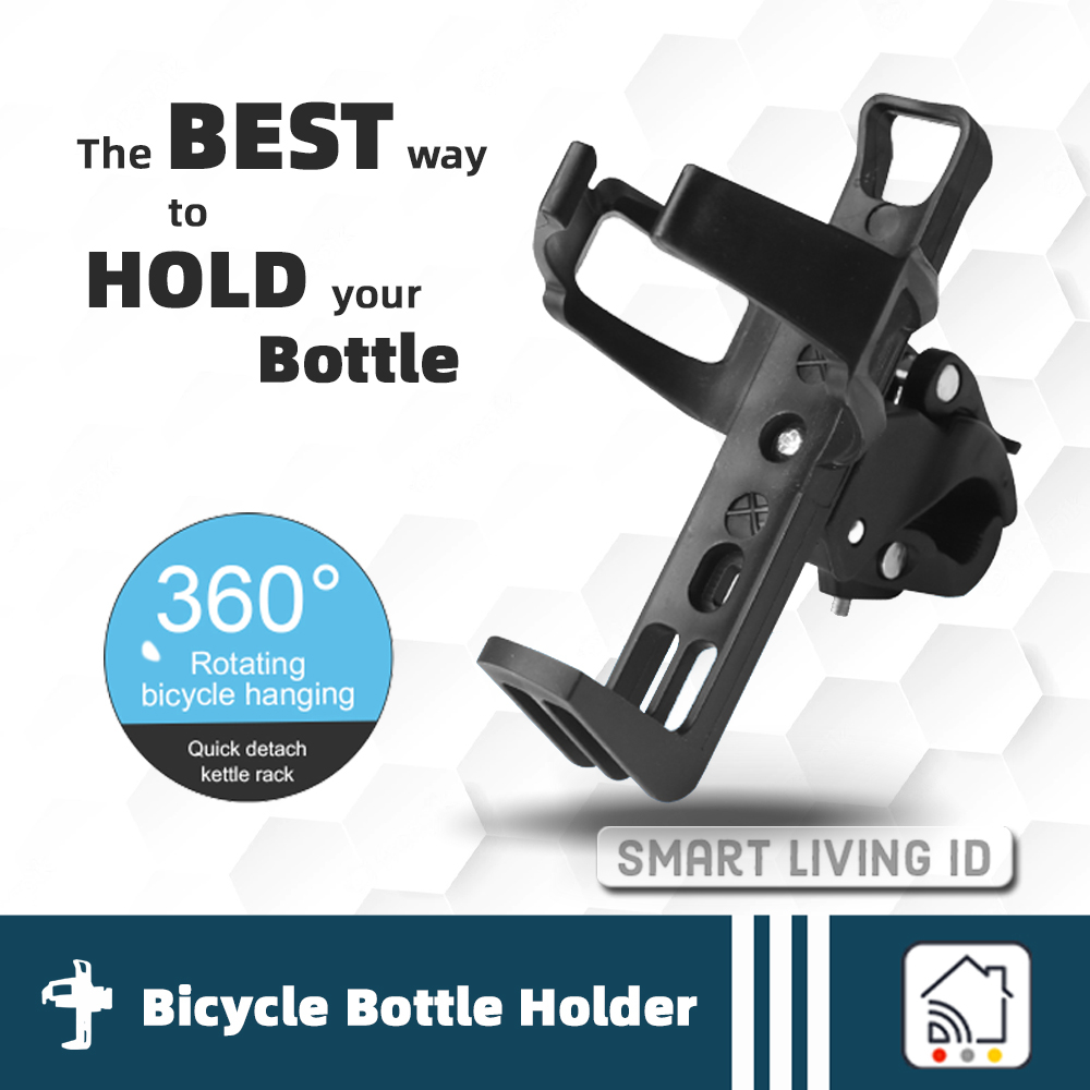 Bicycle Bottle Holder Tempat Botol Minum Sepeda MTB RB 360 Degree Rotating