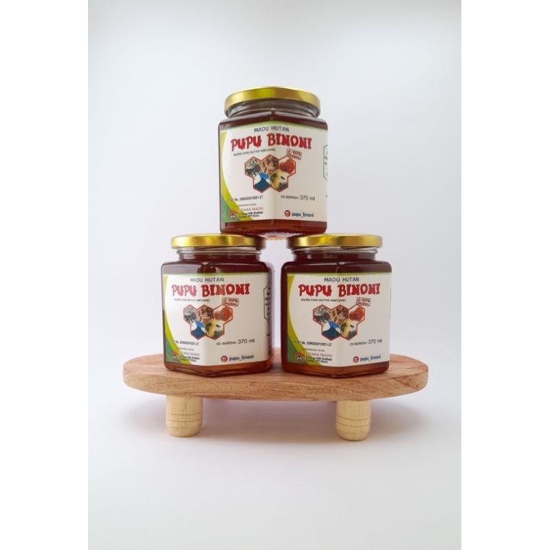 

Madu Hutan dari Amfoang “Pupu Binoni”, Nektar Eucalyptus alba - 2 botol uk. 370ml