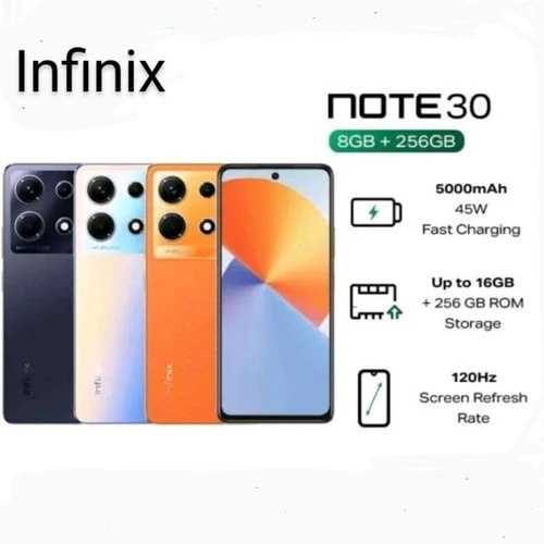 Infinix Note 30 8/256 garansi resmi