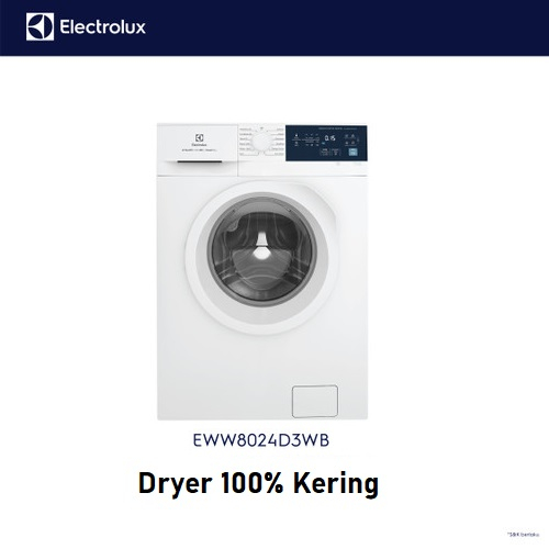 Mesin Cuci ELECTROLUX EWW8024D3WB 8 Kg 100% Kering UltimateCare300