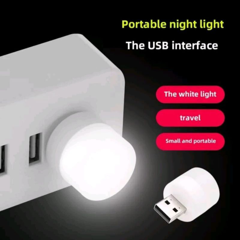 Lampu USB LED Mini Lampu Tidur / Lampu Baca