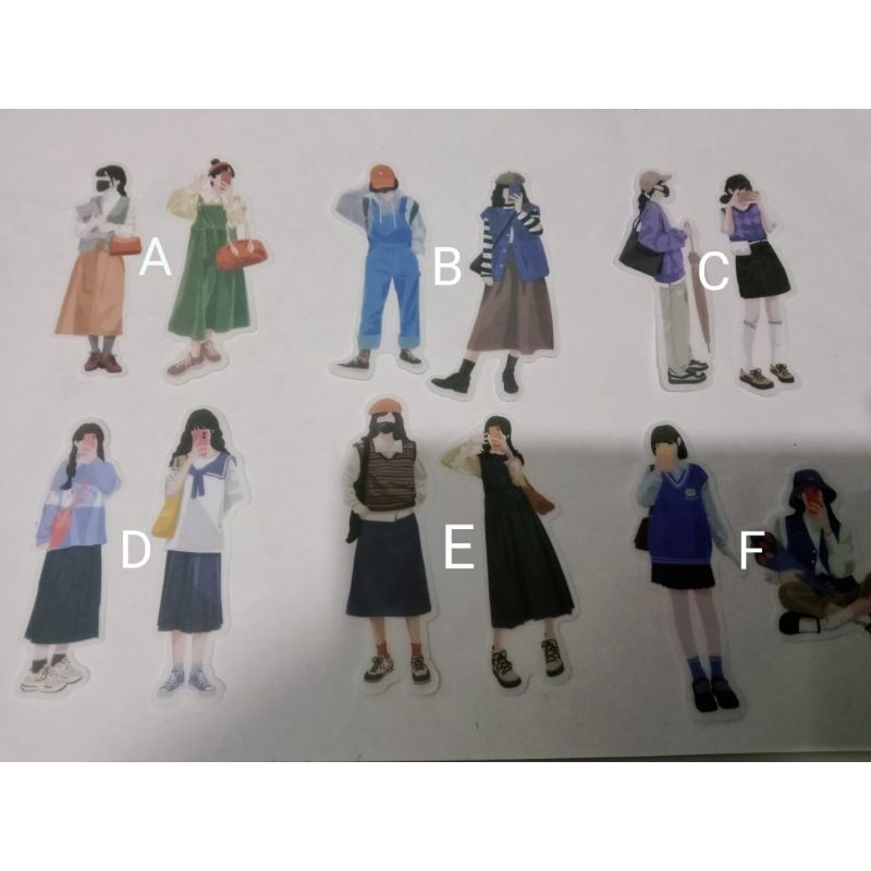 

sticker aesthetic journaling girl