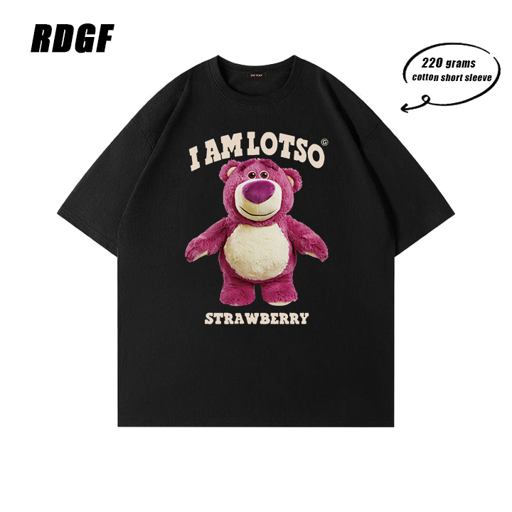 RDGF Lotso Toy Story kaos  oversize atasan korean style t shirt washed /A0921