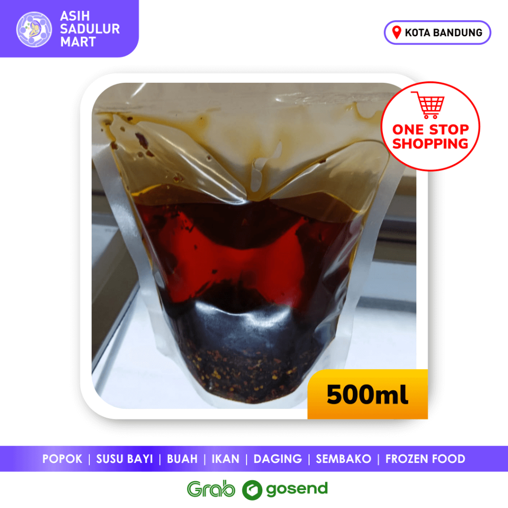 Chili Oil Minyak Cabe 500ml Promo Bandung