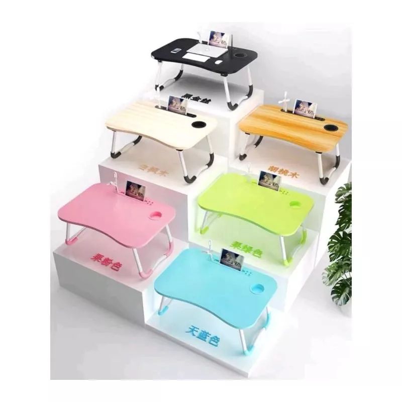 meja lipat meja belajar laptop/ Medan COD free ongkir