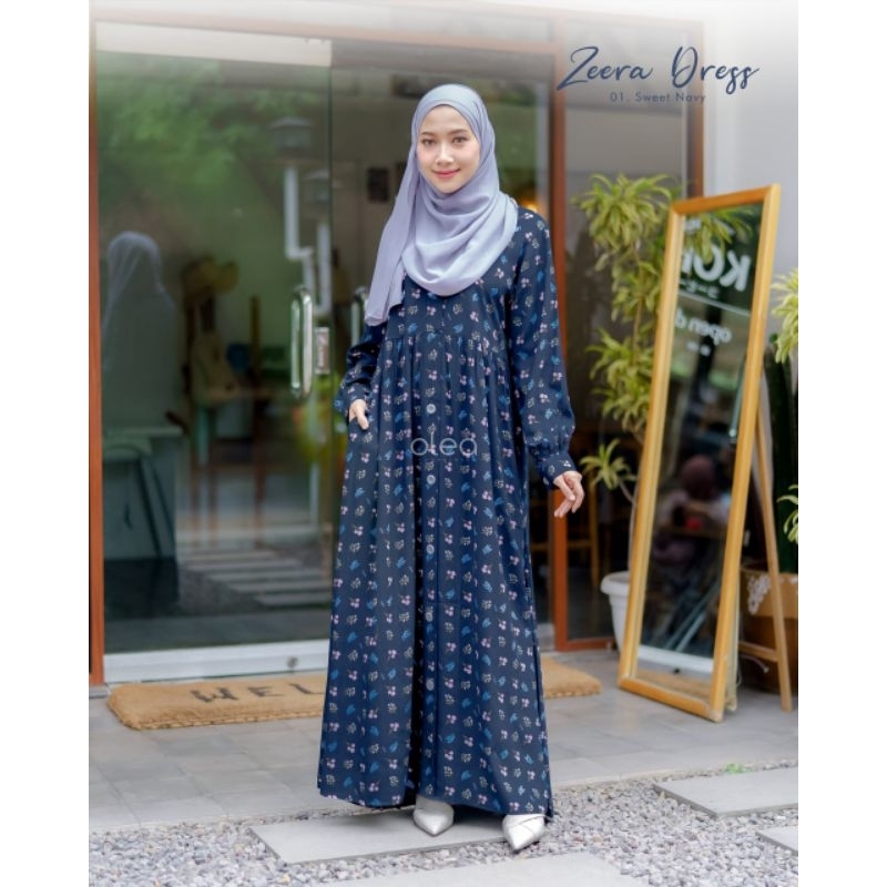 Gamis Rayon Zeera Dress By D'Oela