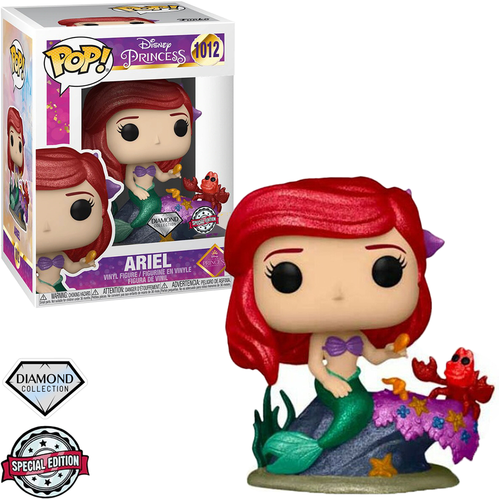 Funko POP Disney - Ultimate Princess - Ariel Diamond Glitter #1012