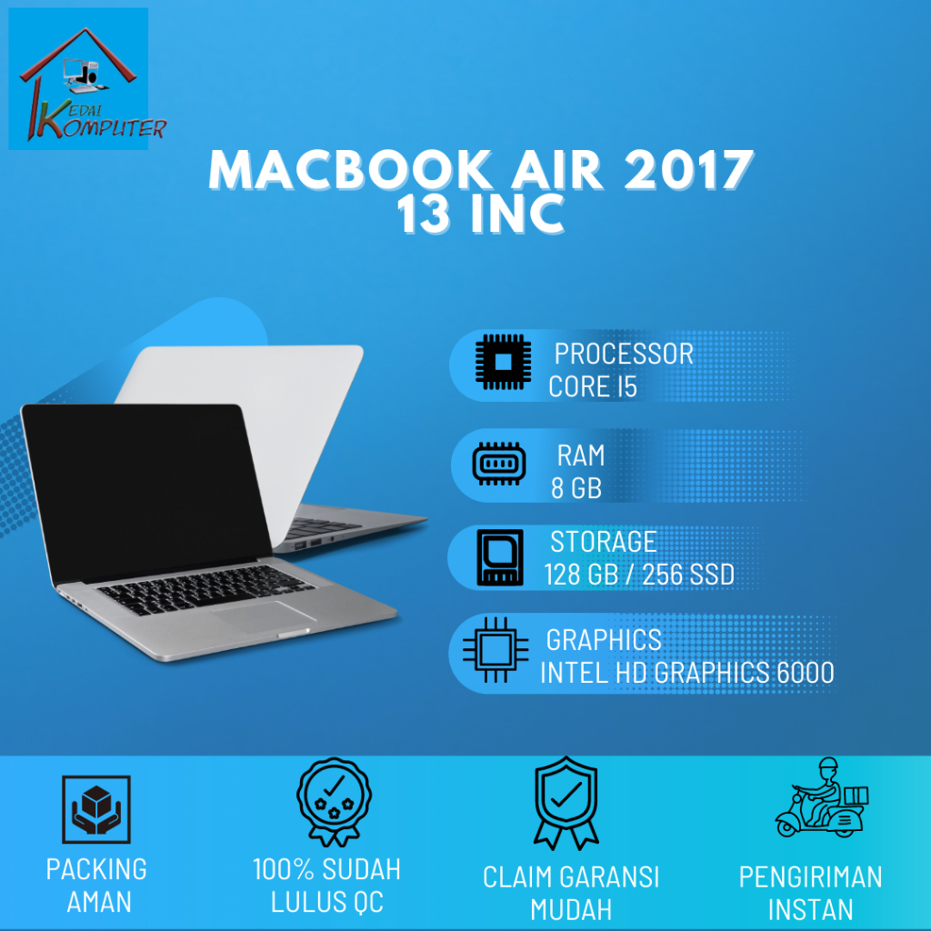 Macbook Air 13" 2017 Core i5