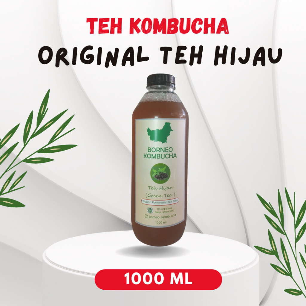 

TEH BORNEO KOMBUCHA ORIGINAL TEH HIJAU 1000 mL