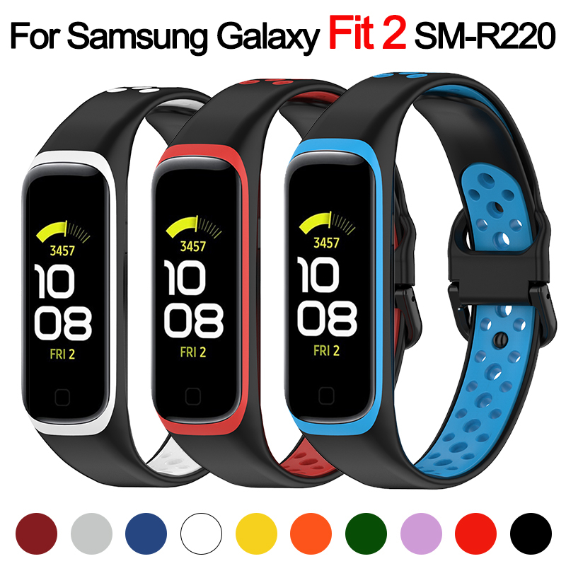 TALI JAM untuk Samsung Galaxy Fit 2 Sm R220 Fit2 band Nikedot silicon