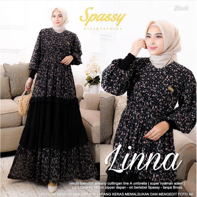 [COD] LINNA DRESS | GAMIS CERUTY BABYDOLL GAMIS BEST SELLER