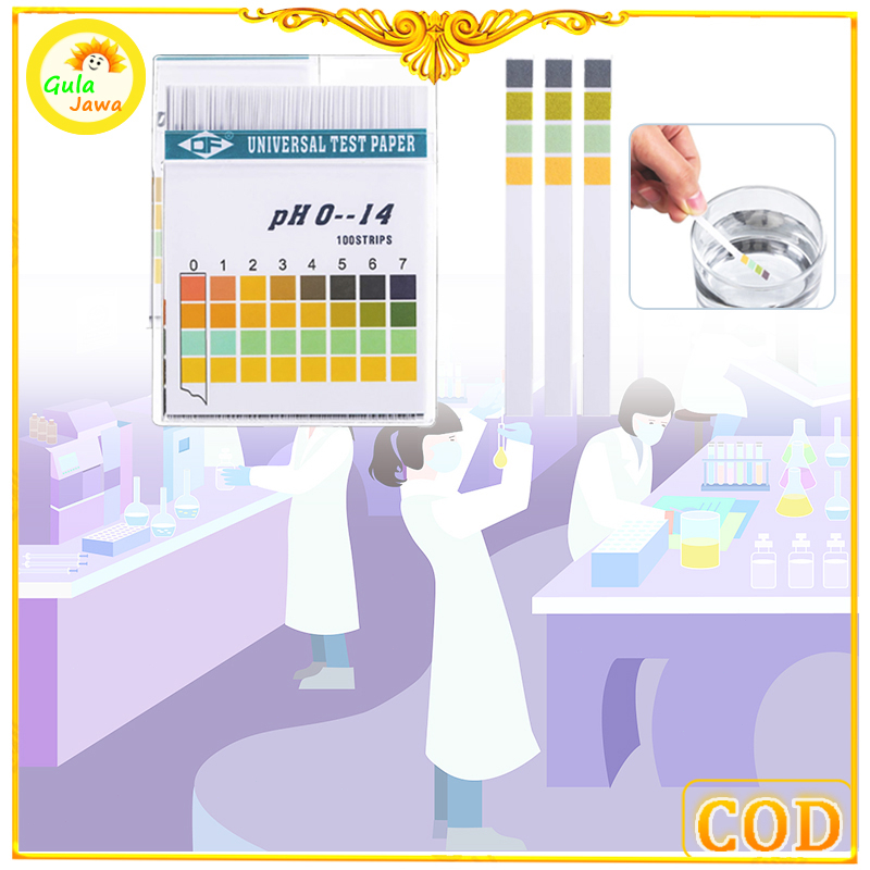 Merck Universal pH Paper / Kertas pH/ pH indikator 0-14 Merck