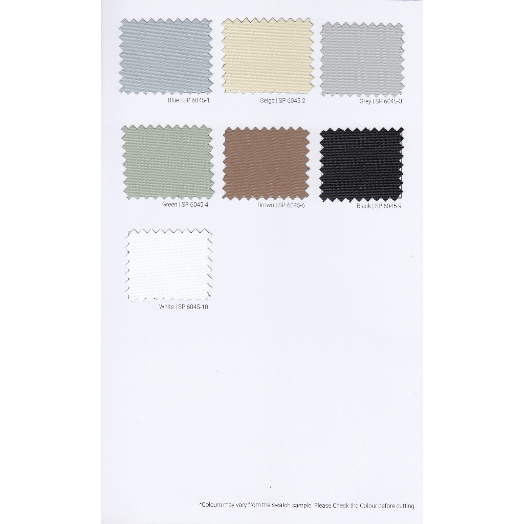 Roller Blind Sharp Point Dimout Blackout Tirai Jendela Gorden Gulung Kerai Kain Krey Murah