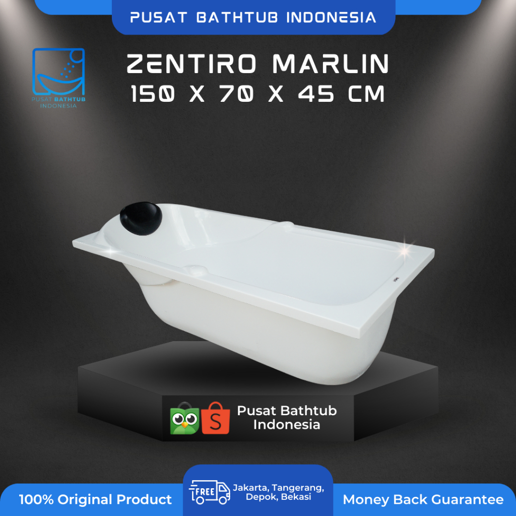 BATHTUB 150 || LONG BATHTUB || BATHTUB MARBLE ZENTIRO MARLIN