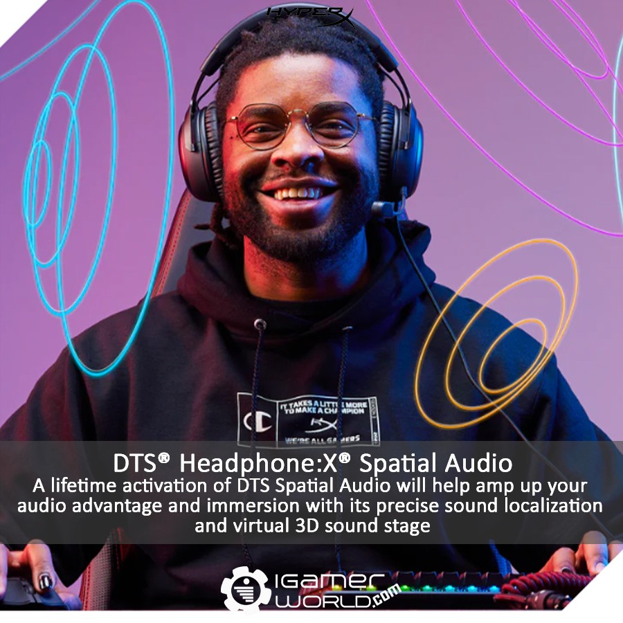 HyperX Cloud III / Cloud 3 DTS Spatial Audio Gaming Headset