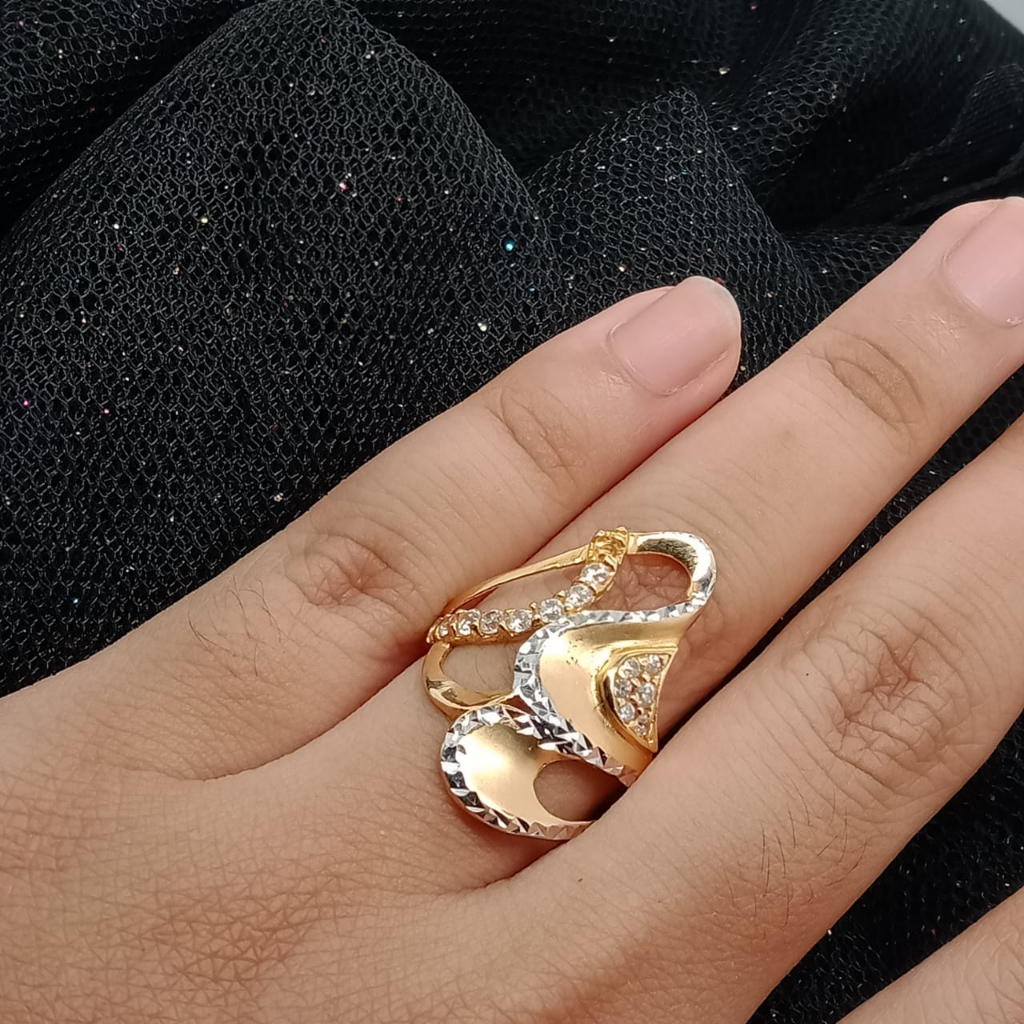 Cincin Emas 17K - 4.3 Gr Kadar 750 - 5182