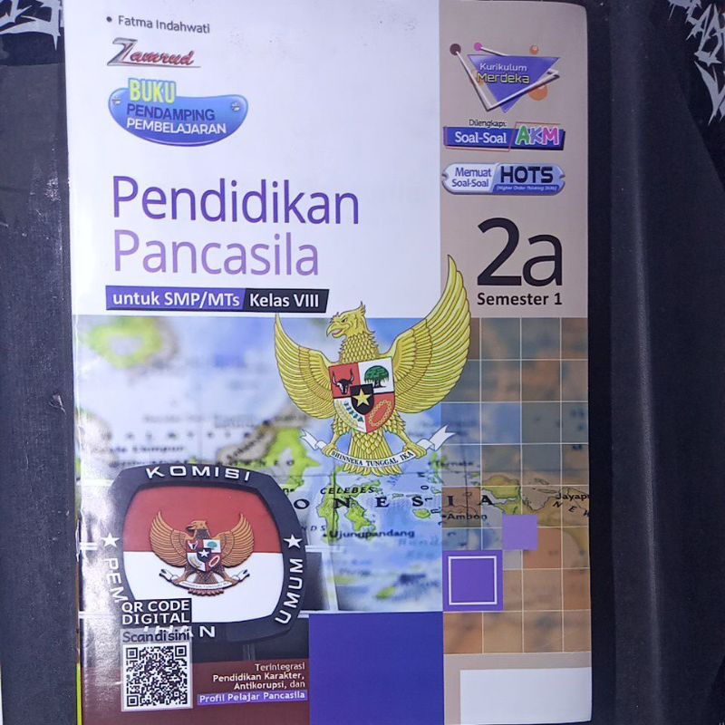 

LKS PENDIDIKAN PANCASILA untuk SMP/MTS kelas 8 semester 1