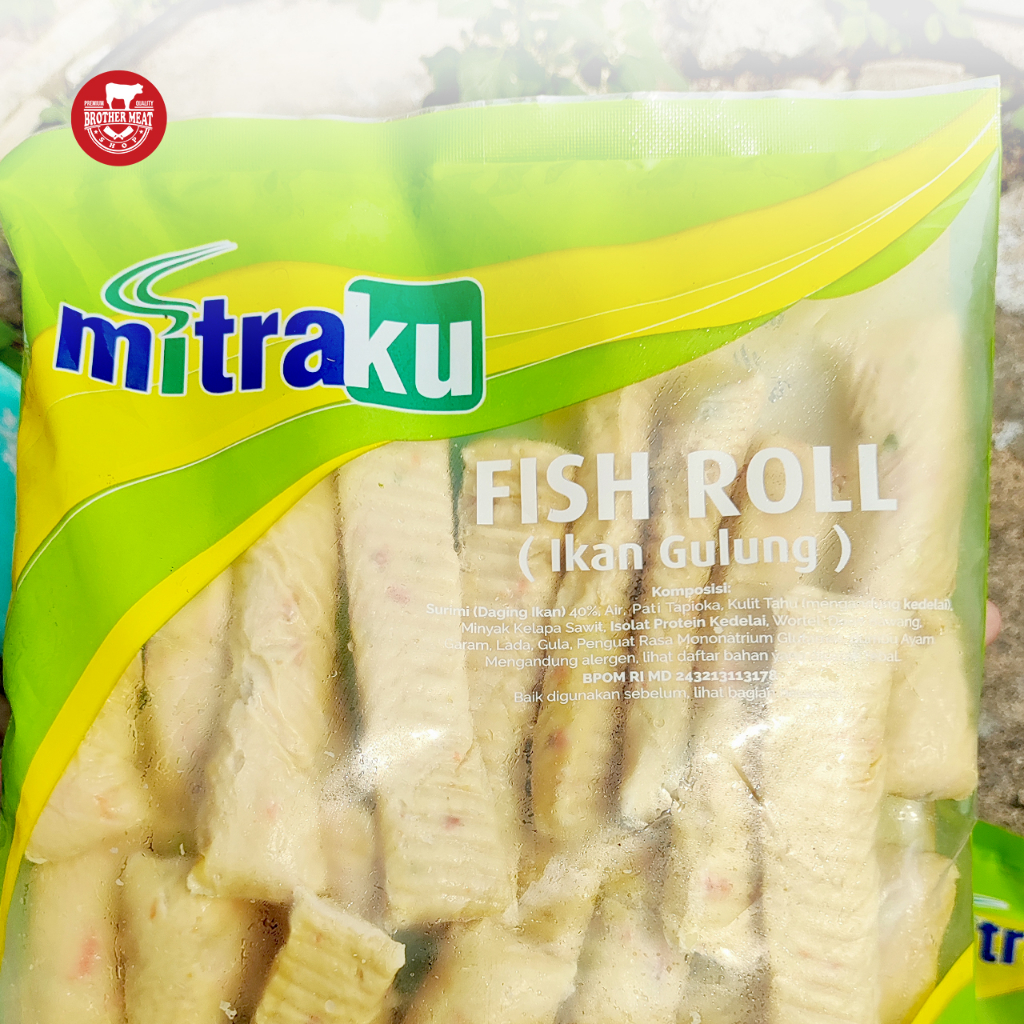 MITRAKU Fish Roll Original 500gr, Olahan Seafood Halal