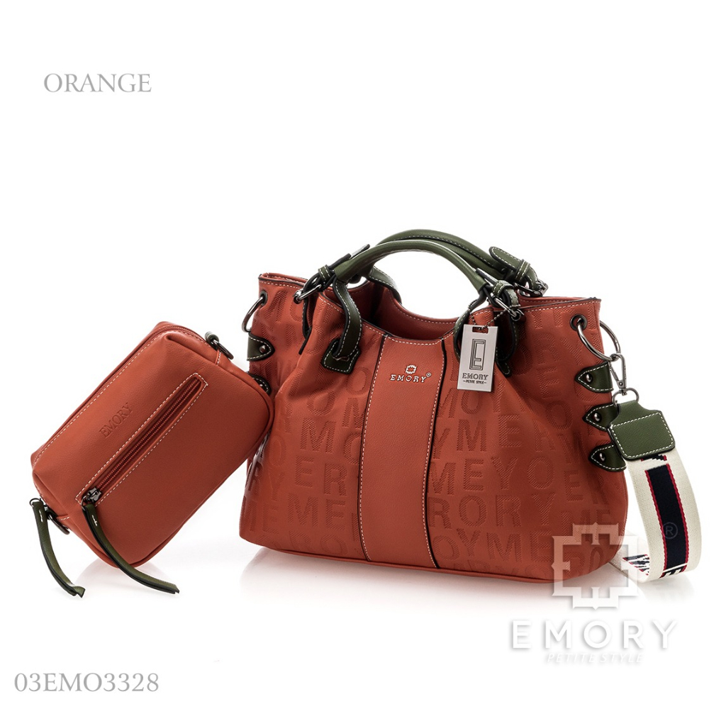 TAS SELEMPANG WANITA EMORYSTYLE  Cervora 03EMO 3328 2IN1 MB