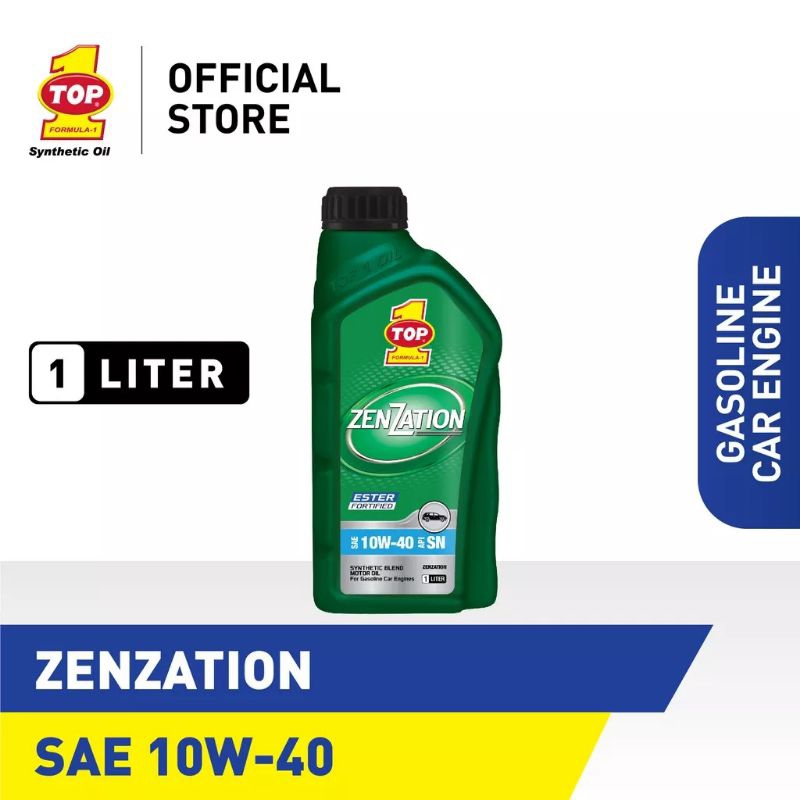 Oli mesin Top 1 Zenzation SAE 10W-40